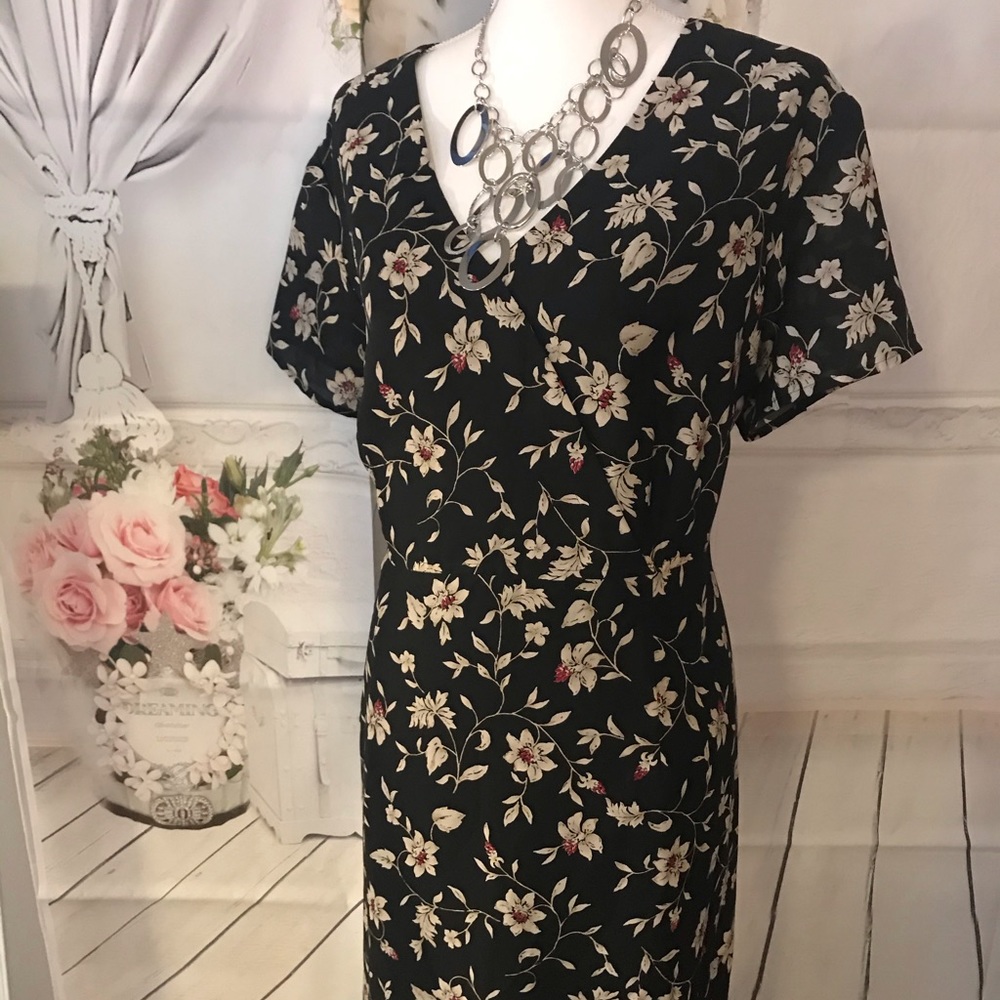 Emma James Long Dress 16W Plus Size 2X